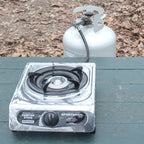 Single Burner Adjustable Camping Stove - View 2