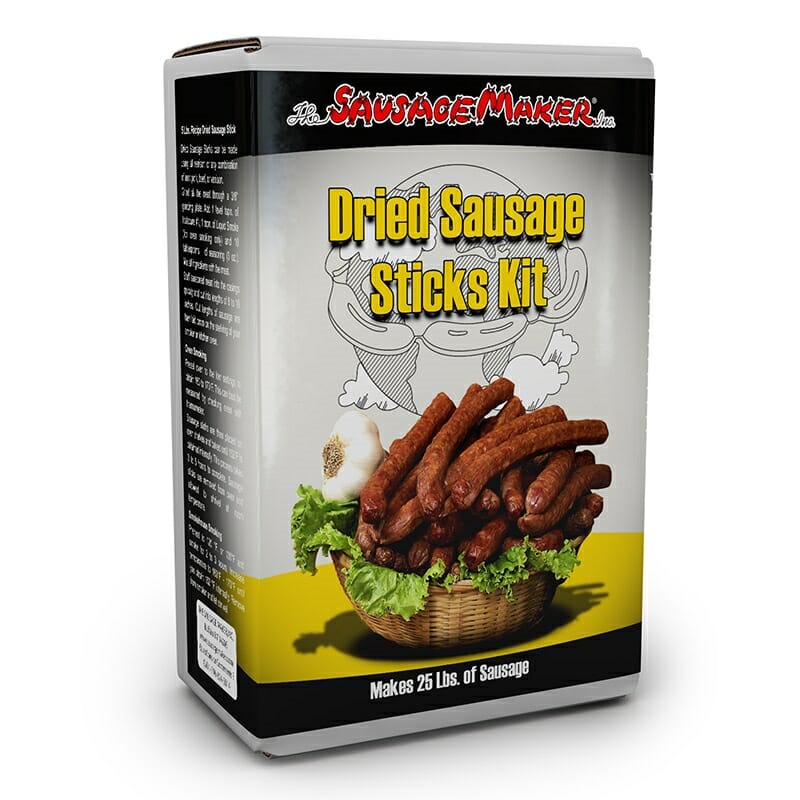 Dried Sausage Sticks Kit with 19mm Collagen Casings - View 2