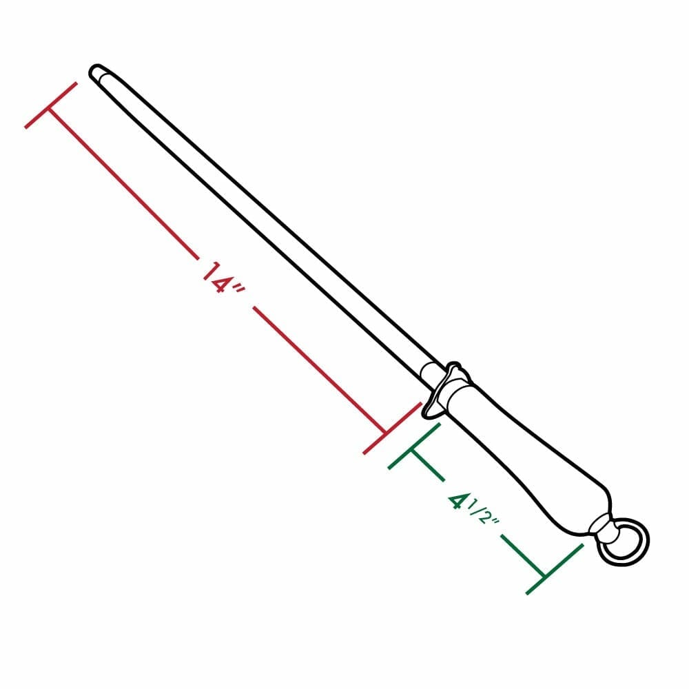 14  Honing Steel Rod - View 3