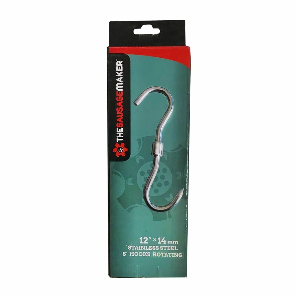 Stainless Steel Rotating  S  Hook, 12  x 14mm - View 3