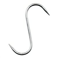 Stainless Steel  S  Hook, 6  x 6mm, Set of 3 - View 2