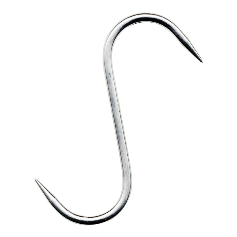 Stainless Steel  S  Hook, 6  x 6mm, Set of 3 - View 1