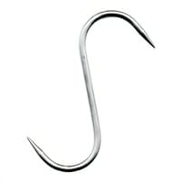Stainless Steel  S  Hook, 8  x 8mm, Set of 3 - View 2