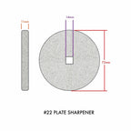 #22 Meat Grinder Knife & Plate Sharpening System, COARSE - View 4