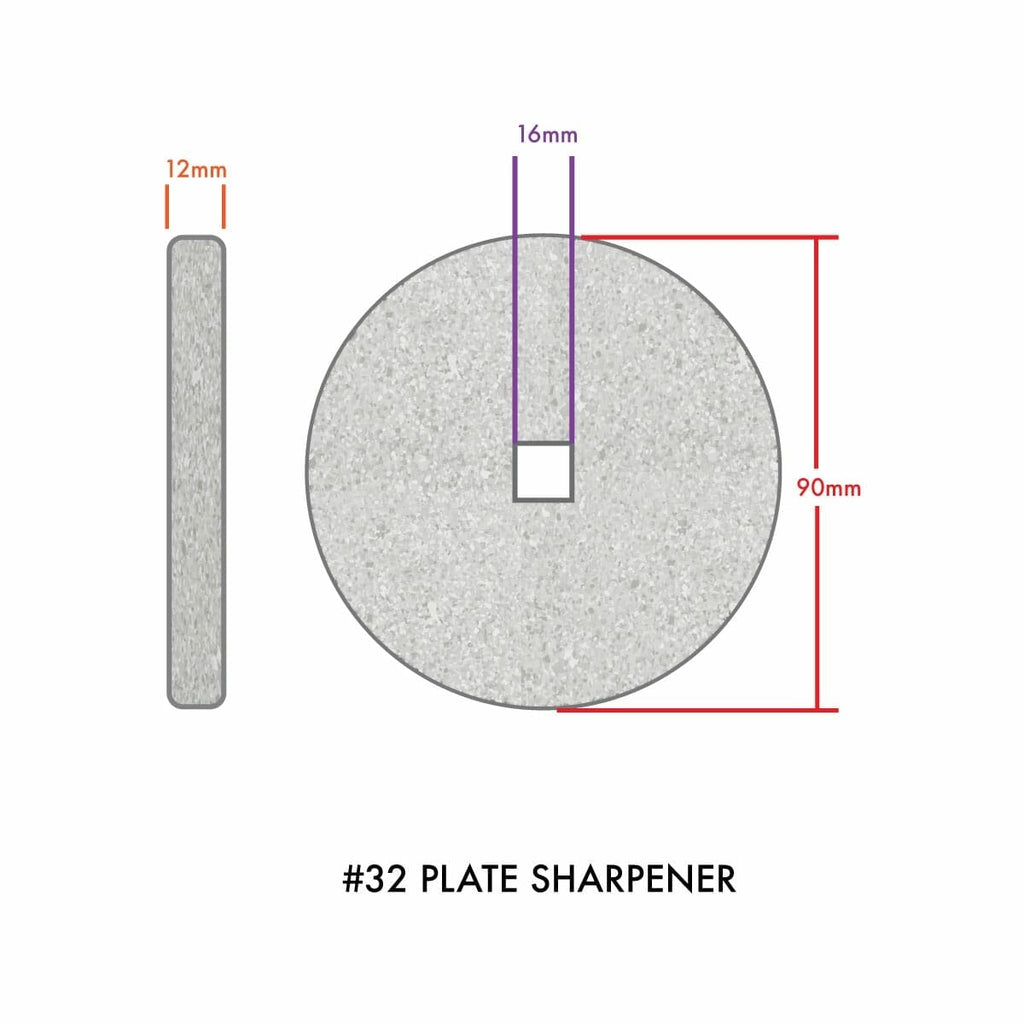 #32 Meat Grinder Knife & Plate Sharpening System, COARSE - View 4