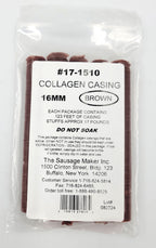Mahogany Collagen Casings 16mm - View 1