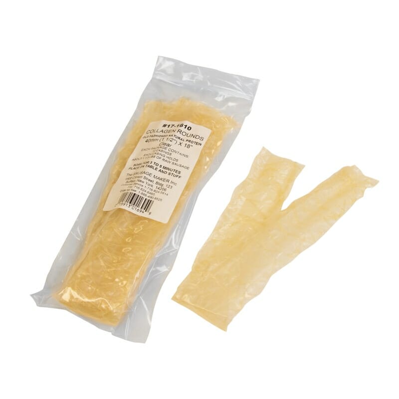 Rounded Collagen Casings 40mm - View 2