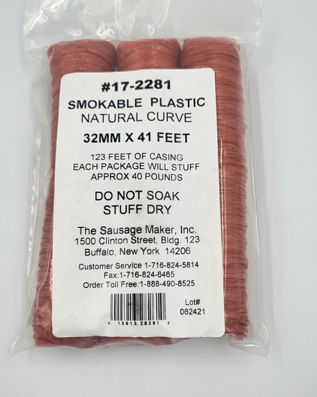 Smokable Plastic Casings 32mm - View 1