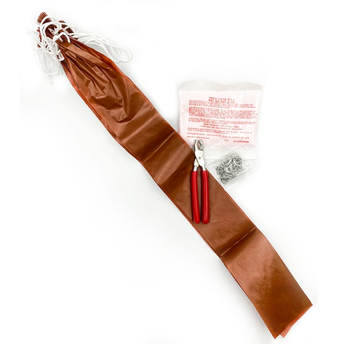 47mm x 24  Mahogany Collagen Casing Kit - View 1
