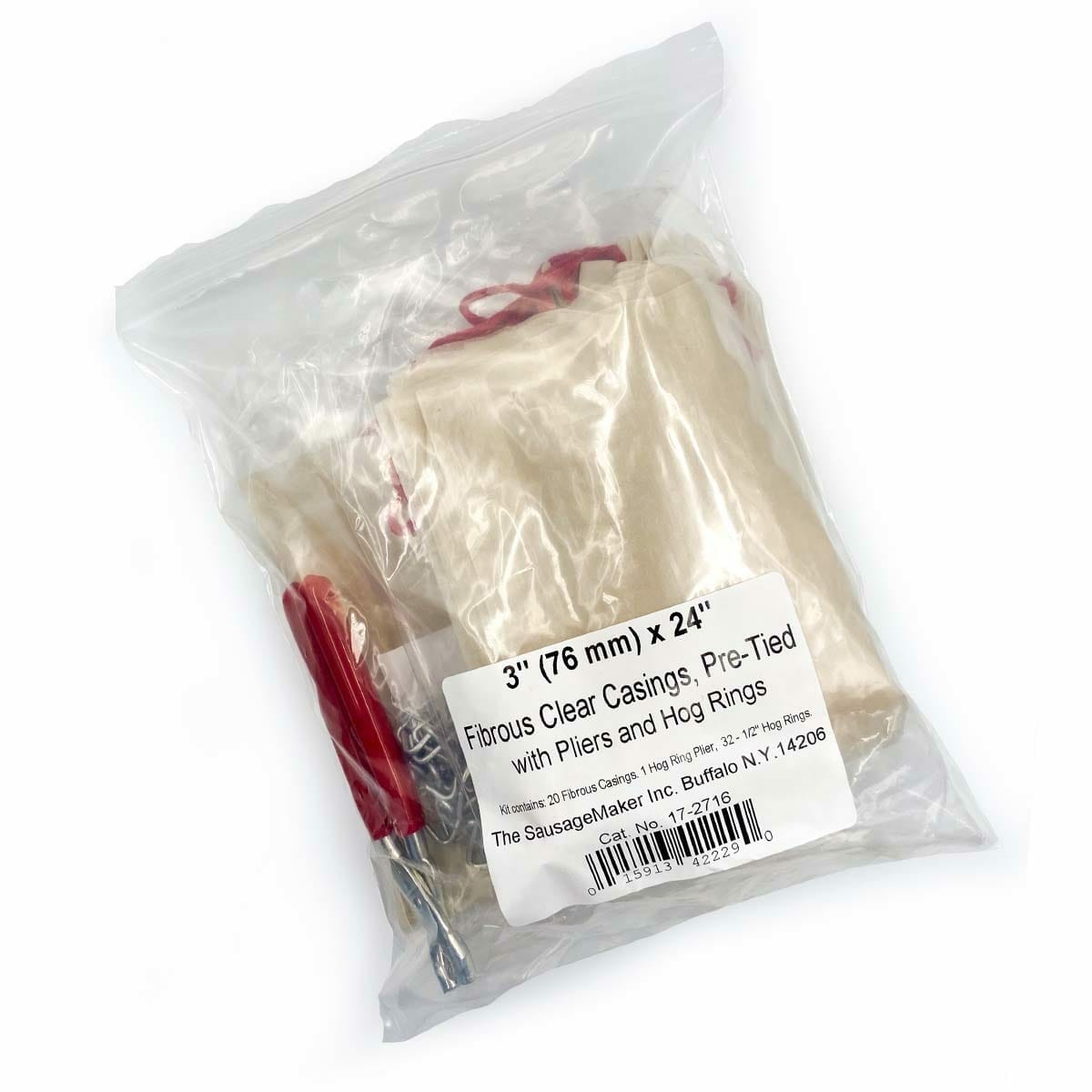 76mm Clear Fibrous Casing Kit - View 6