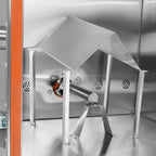 100 lb. Stainless Steel Gas Smoker - View 10