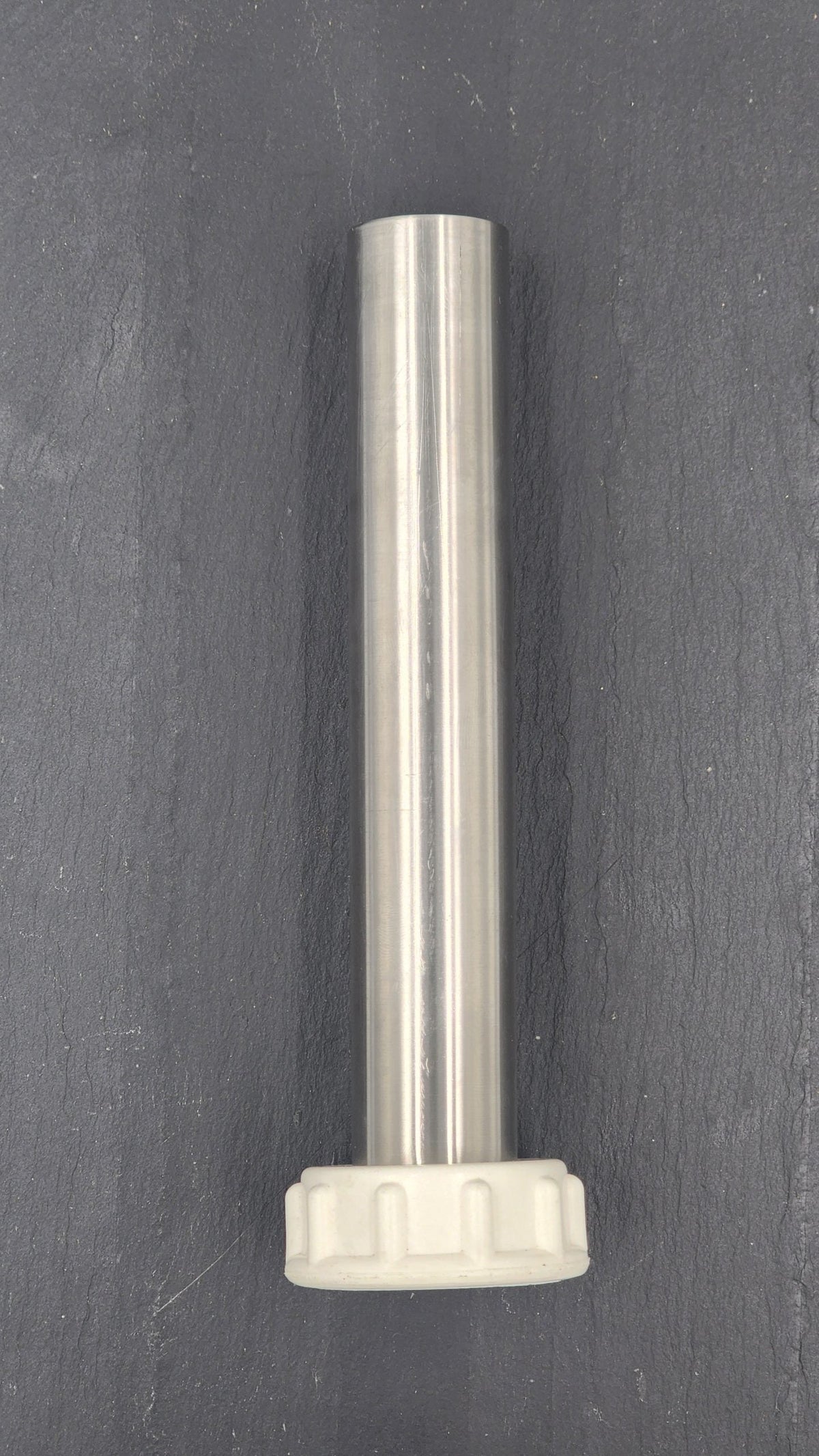 1 1/4  Stainless Steel Stuffing Tube for 5lb. Stuffers with locknut - View 4