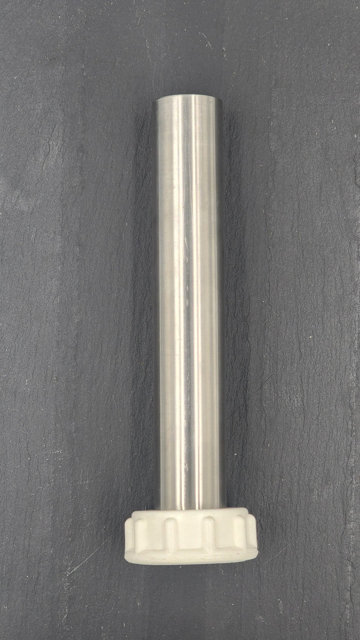 1 1/4  Stainless Steel Stuffing Tube for 5lb. Stuffers with locknut - View 2