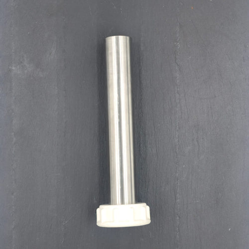 1 1/4  Stainless Steel Stuffing Tube for 5lb. Stuffers with locknut - View 1