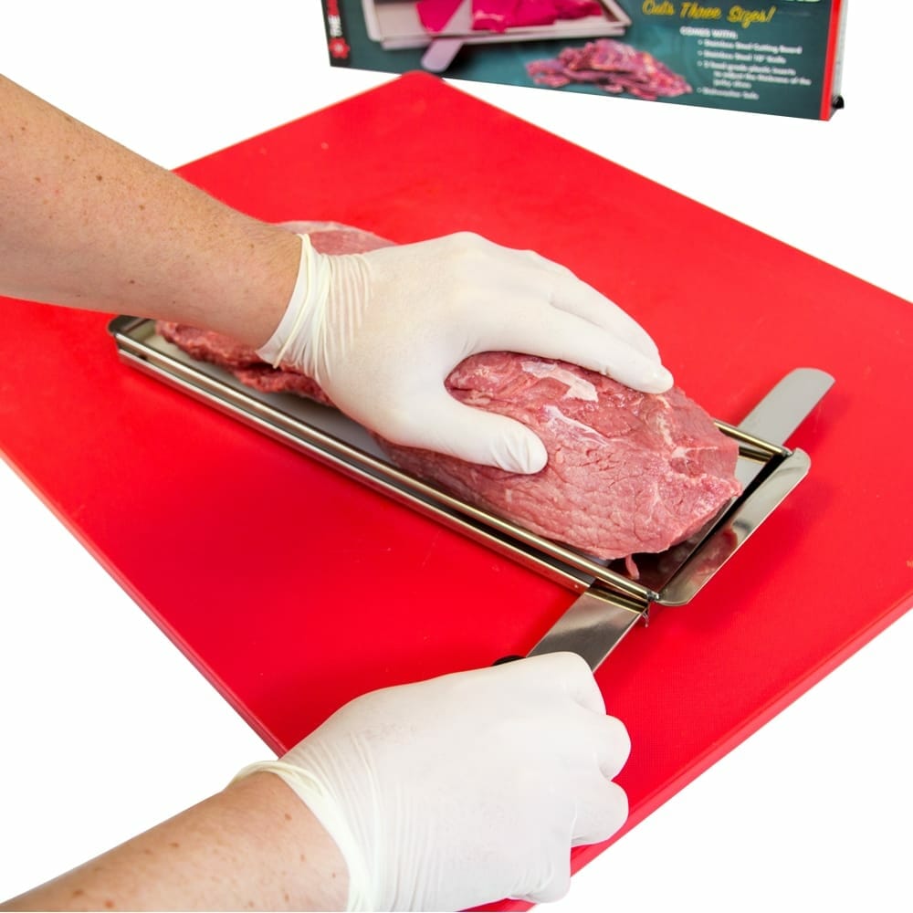Jerky Cutting Board with Knife - View 4