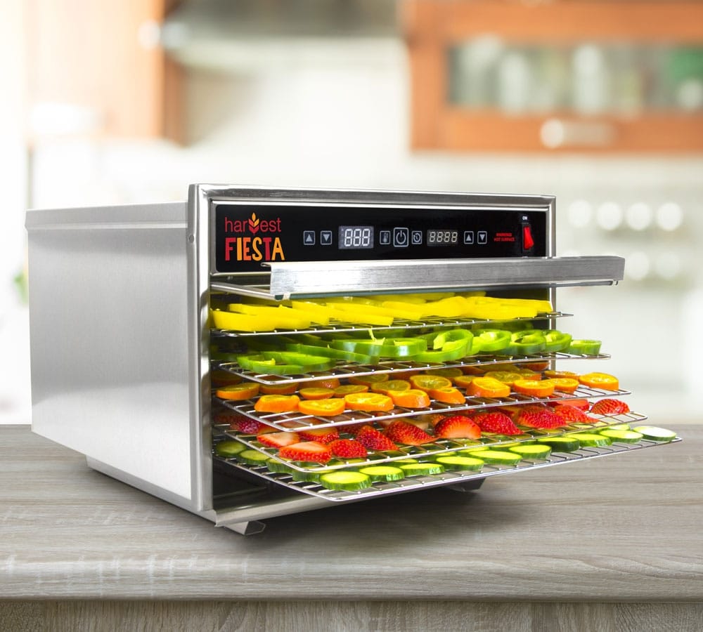 Harvest Fiesta 5 Tray Digital Food Dehydrator with S/S Shelves - View 3