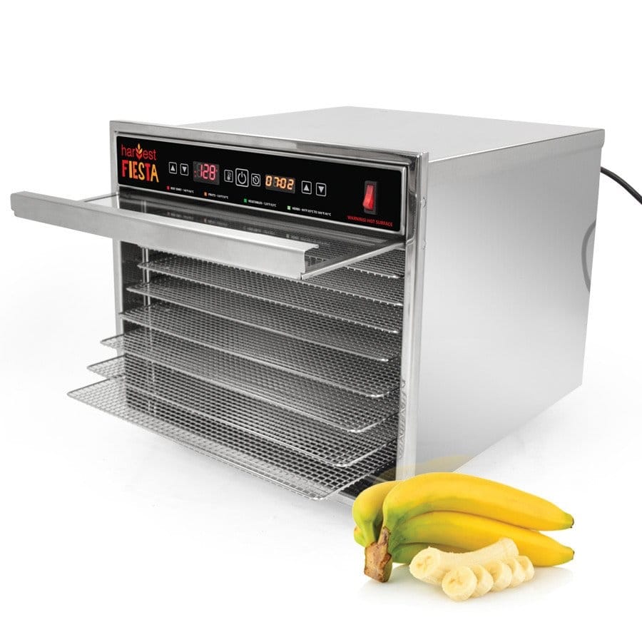Harvest Fiesta 8 Tray Digital Food Dehydrator with S/S Shelves - View 3