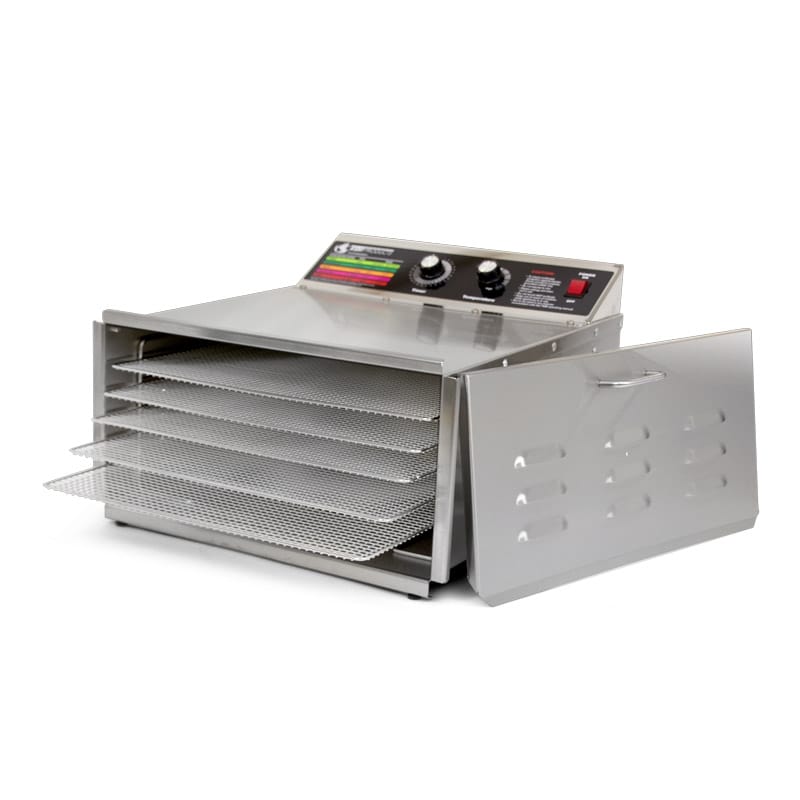 D-5 Food Dehydrator with Stainless Steel Shelves - View 2