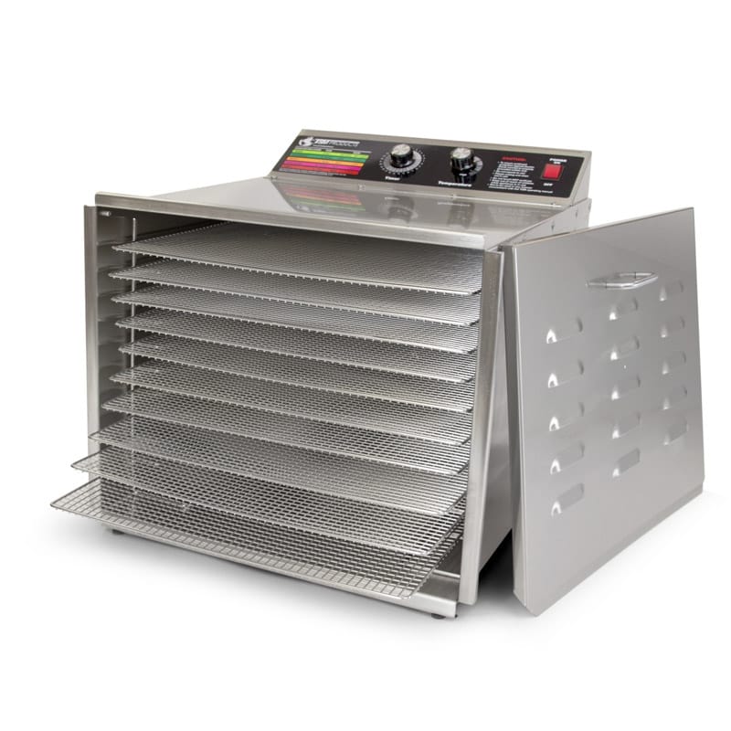 D-10 Food Dehydrator with Stainless Steel Shelves - View 2
