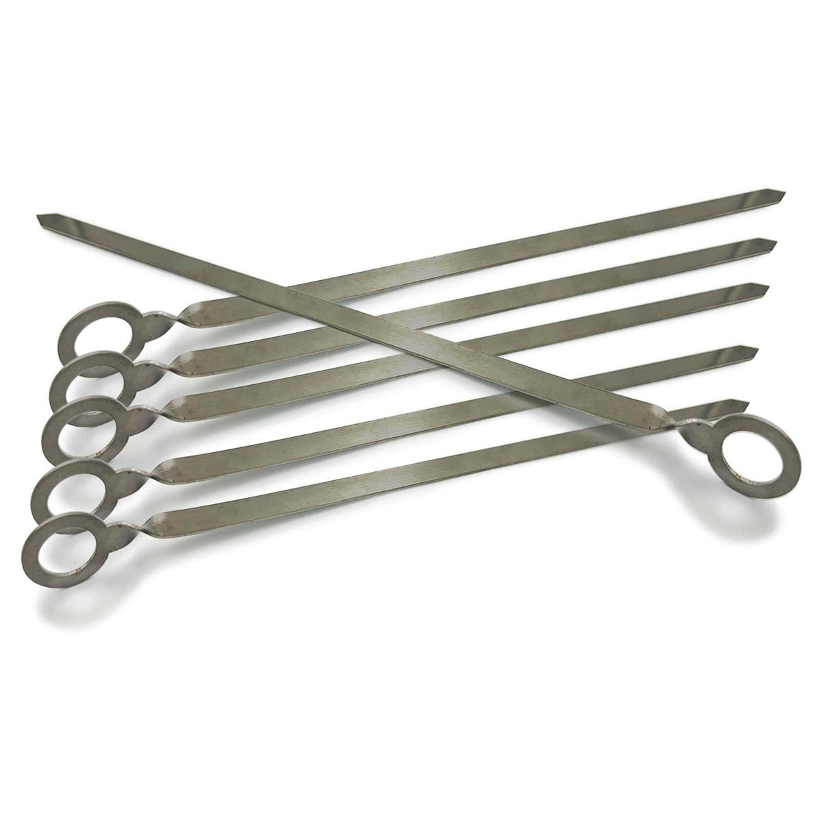 TSM S/Steel Shish Kebab Holder with 6 Piece Skewer Set - View 5