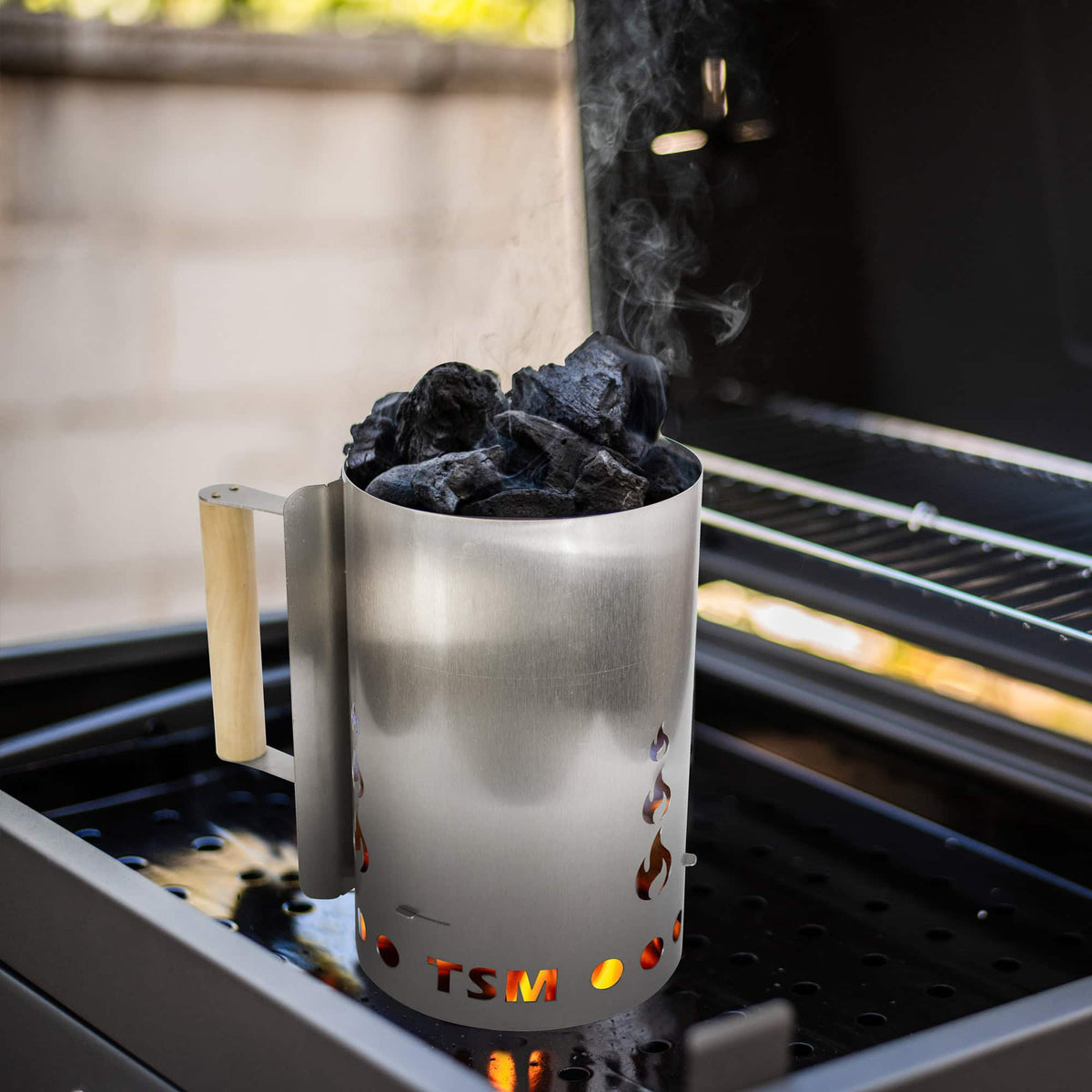 Charcoal Chimney Starter - View 1