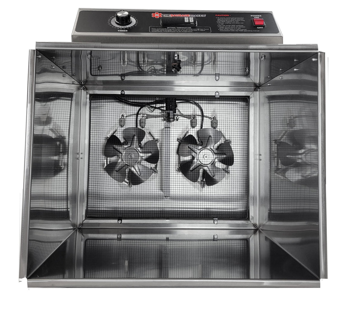D-12 Food Dehydrator with Stainless Steel Shelves - View 4