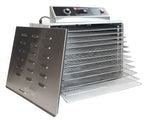 D-12 Food Dehydrator with Stainless Steel Shelves - View 2