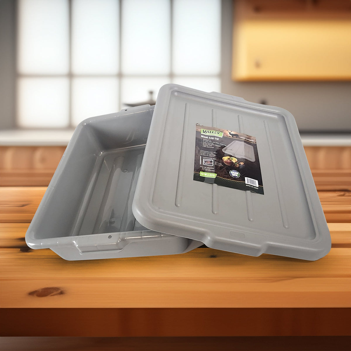 40 LBS Meat Lug with Lid - View 2
