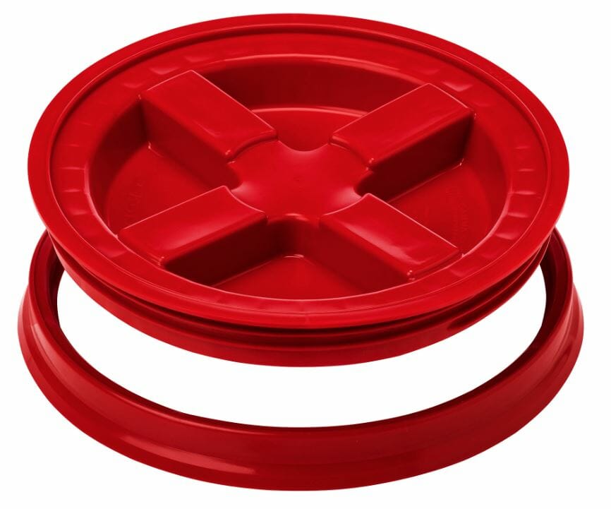 Red Gamma Seal Lid - View 1