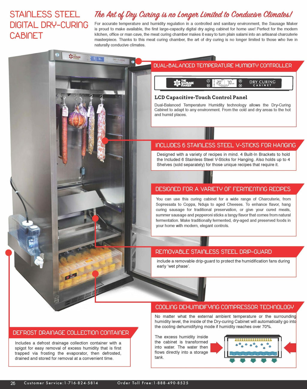 Stainless Steel Digital Dry Curing Cabinet - View 2