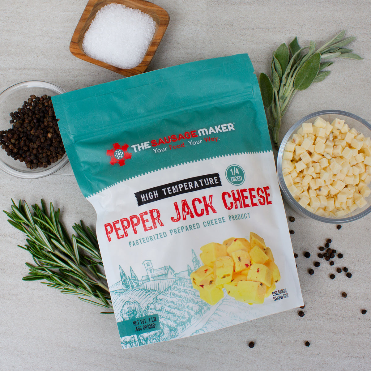 1 lb High Temp Cheese 2 Pack - View 8