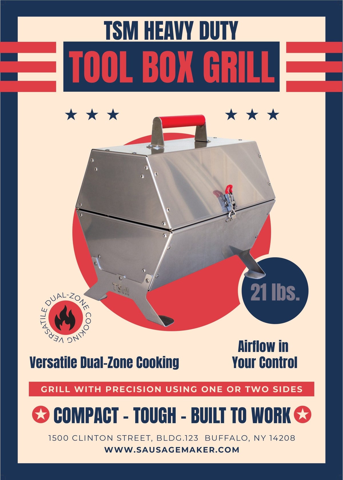 TSM Heavy Duty Tool Box Grill - View 6