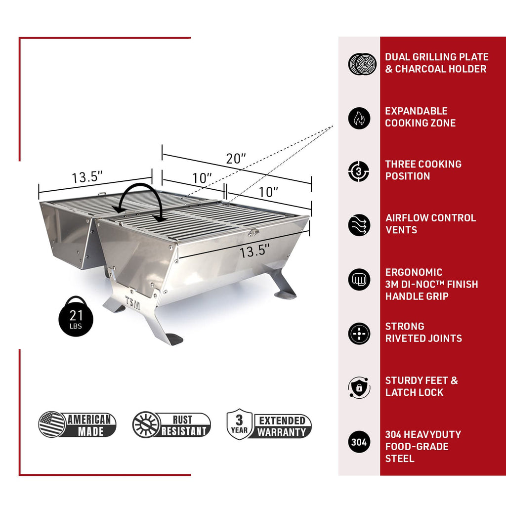 TSM Heavy Duty Tool Box Grill - View 3