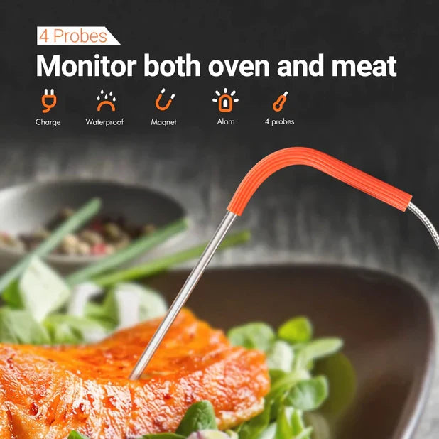 INKBIRD WiFi Grill Thermometer IBBQ-4T - View 2