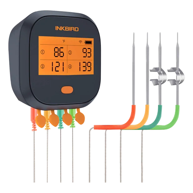 INKBIRD WiFi Grill Thermometer IBBQ-4T - View 1