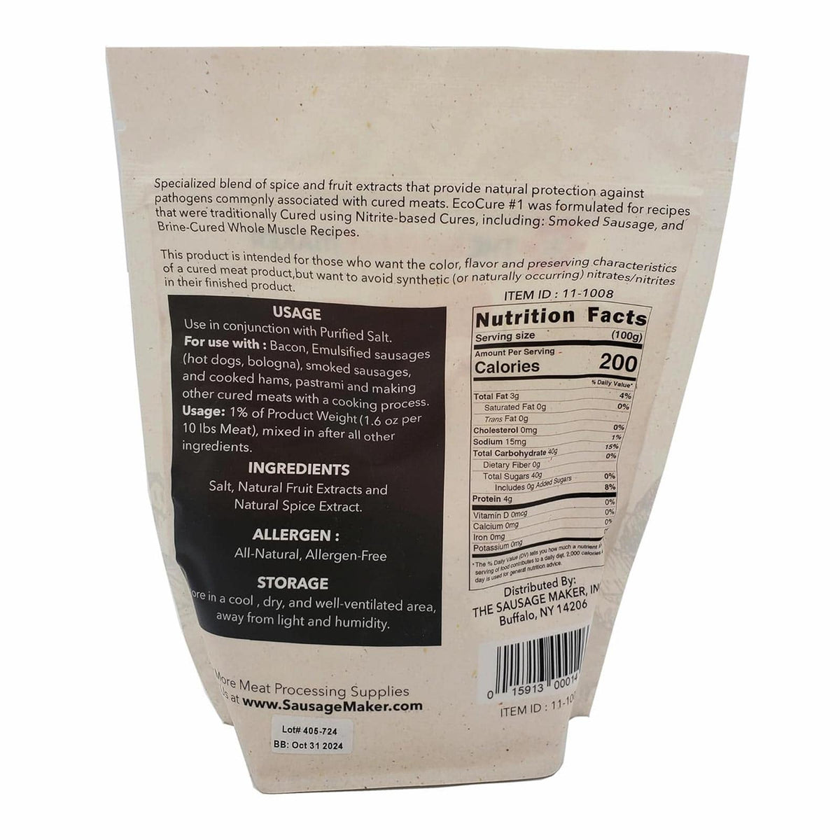 EcoCure #1 - 8oz - View 3