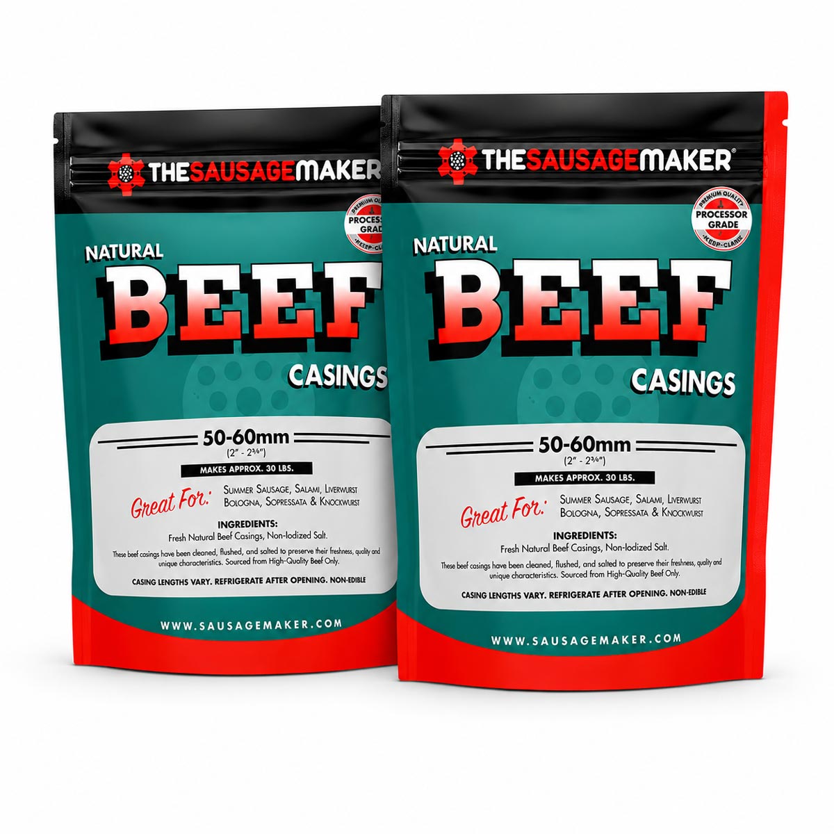 Natural Beef Casings Home Pack - View 3