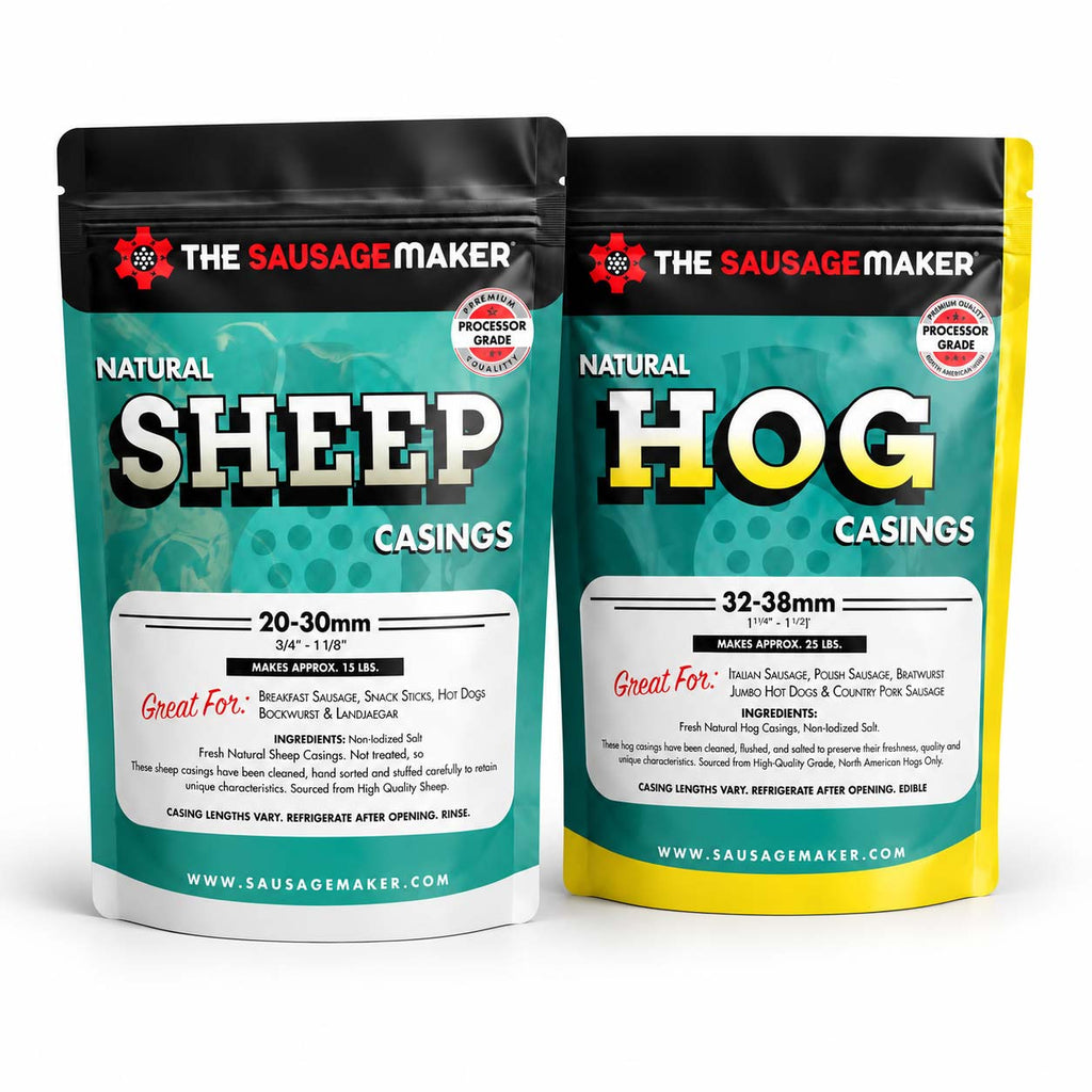 Natural Sausage Casings Variety Pack - Hog, Sheep - View 1