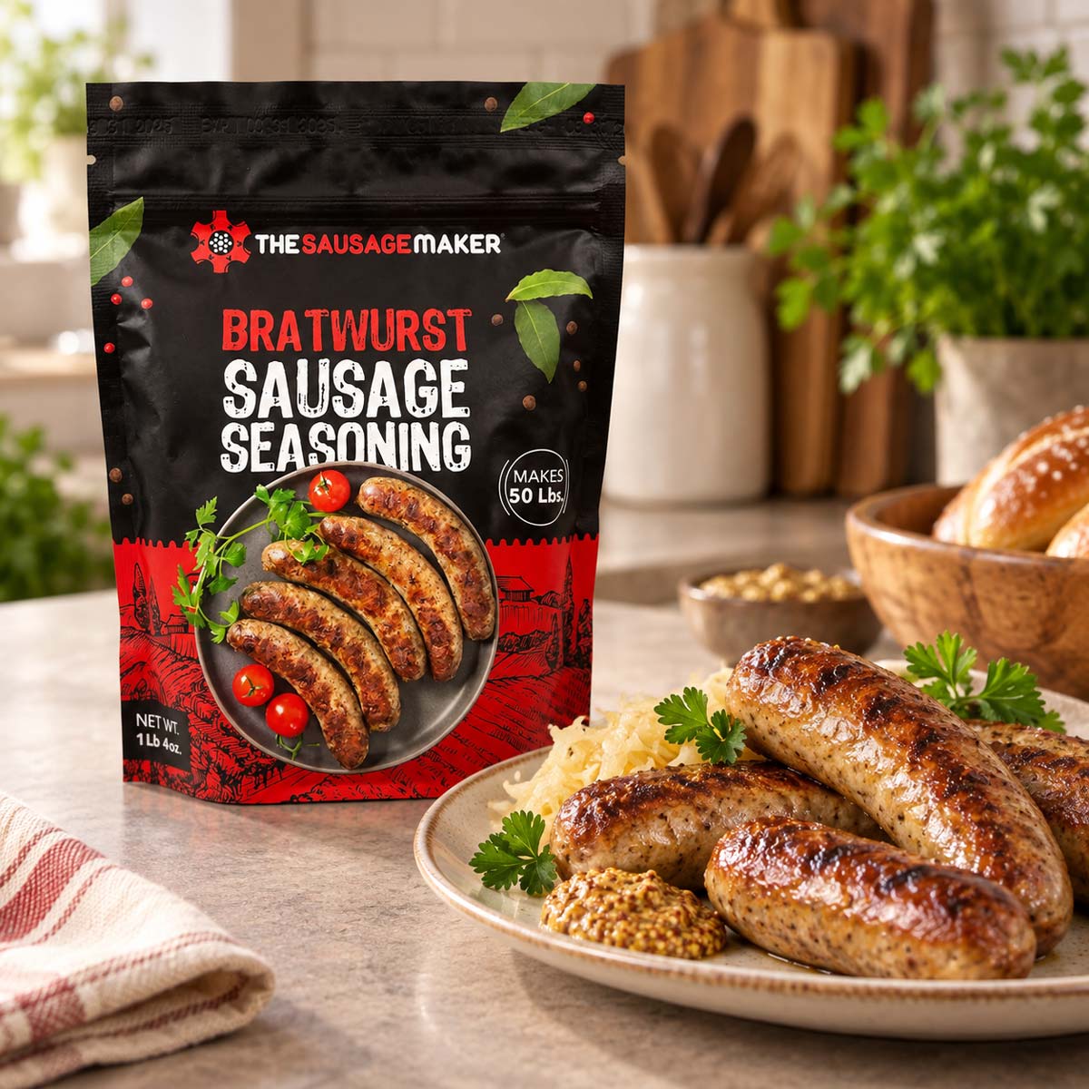 Cheddar Bratwurst Kit - View 3